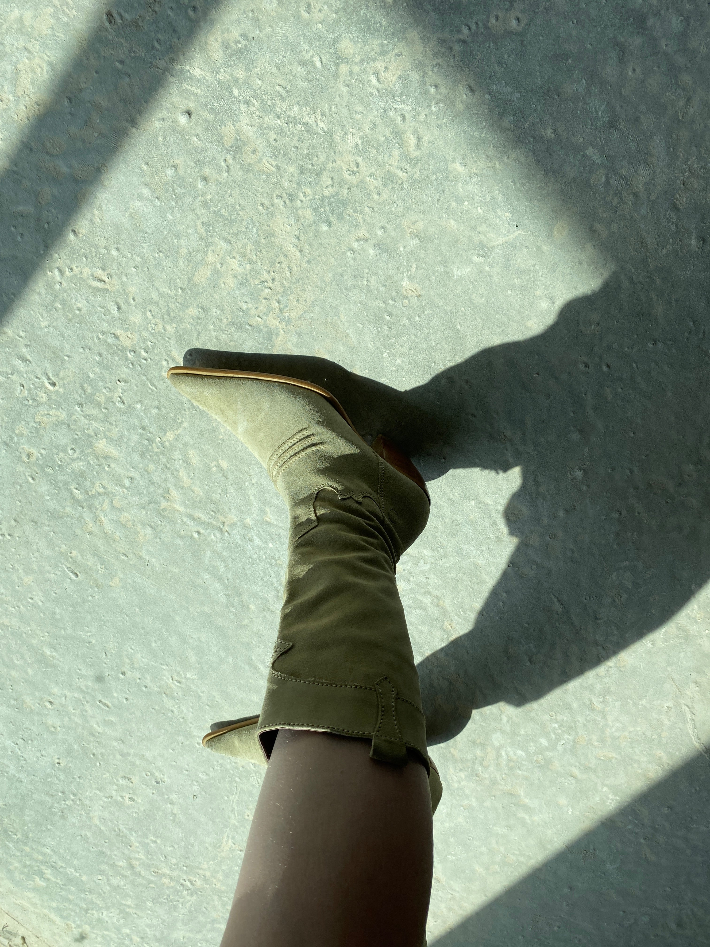 Suade Cowboy Boot