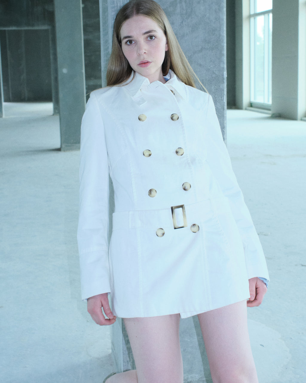 White Trench Coat