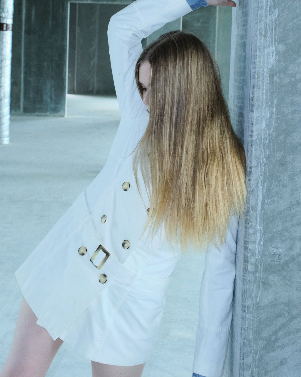 White Trench Coat