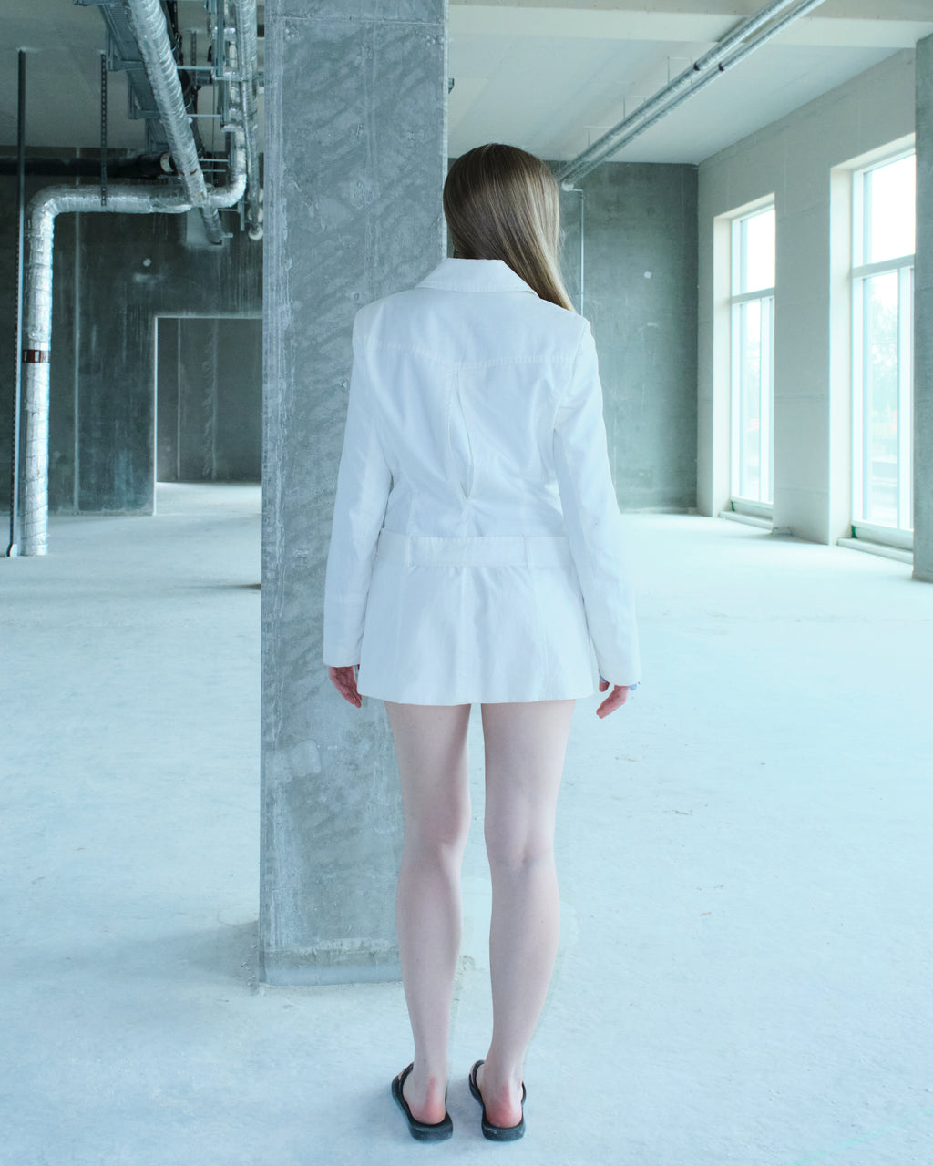 White Trench Coat