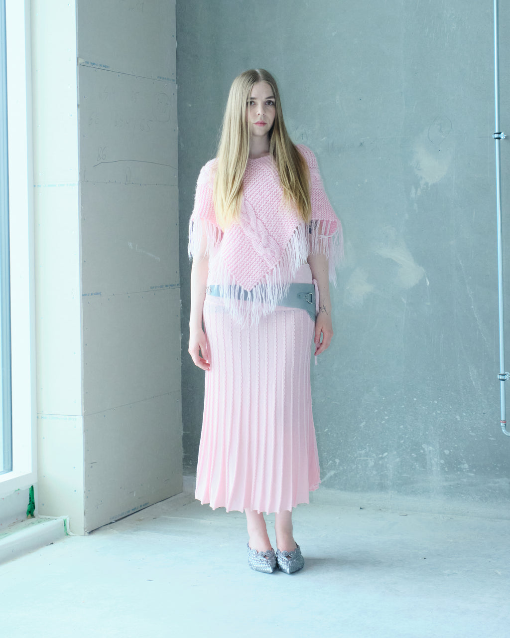 Pink Poncho