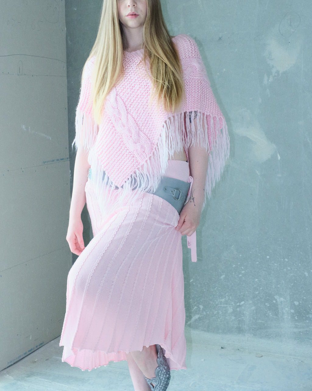 Pink Poncho