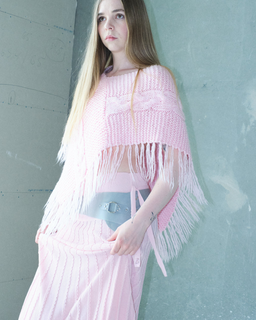 Pink Poncho