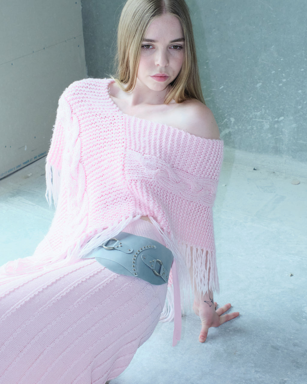 Pink Poncho