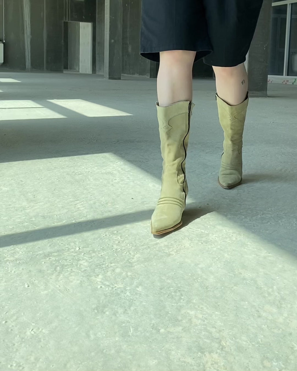 Suade Cowboy Boot